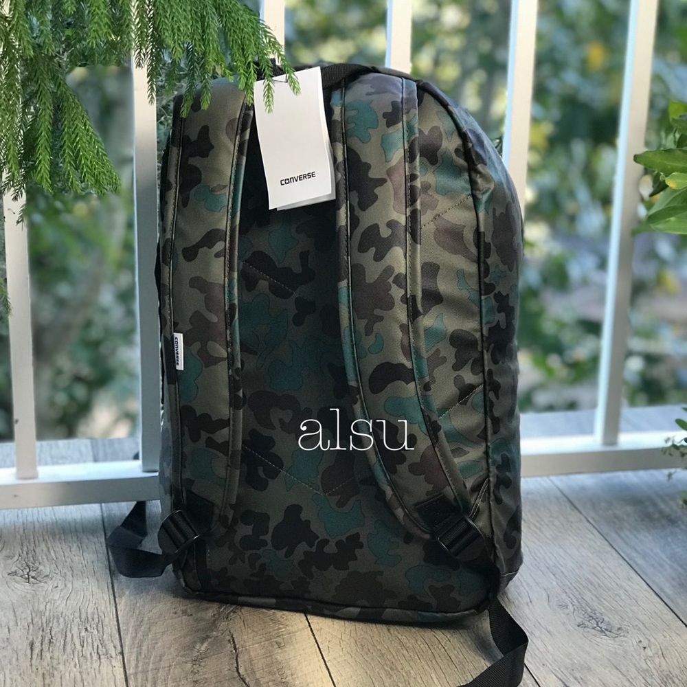 NWT Converse Rubber 22L Hods Backpack Military - Picture 4 of 7